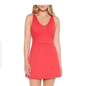 GapFit Active Tank Dress Built In Shorts  Size XXL Dark Pink